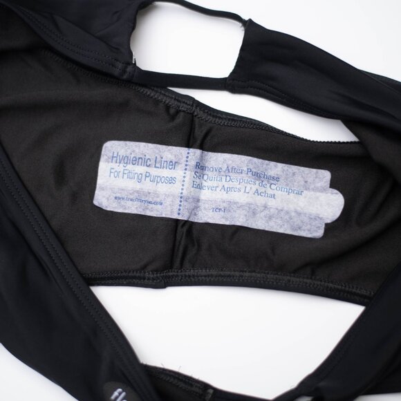 Fleo Bikini Set NWT Black Size XL Top & Bottom 2-Piece Swimwear Beachwear Pool - Picture 8 of 8